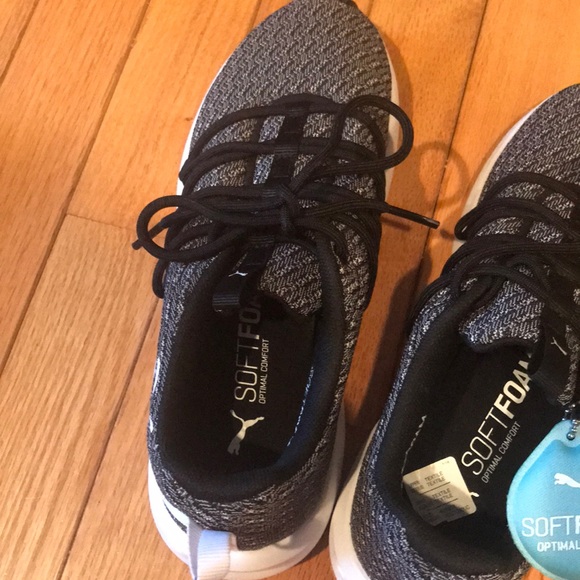 Puma soft foam optical comfort black sneakers 6 - Picture 5 of 7